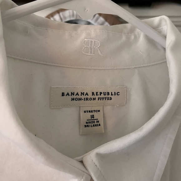 Fitted white button down shirt - Picture 2 of 3